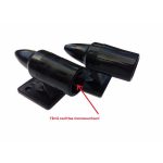 Hobi Hirvipillin asennusohje – menosuunnan osoittaminen.